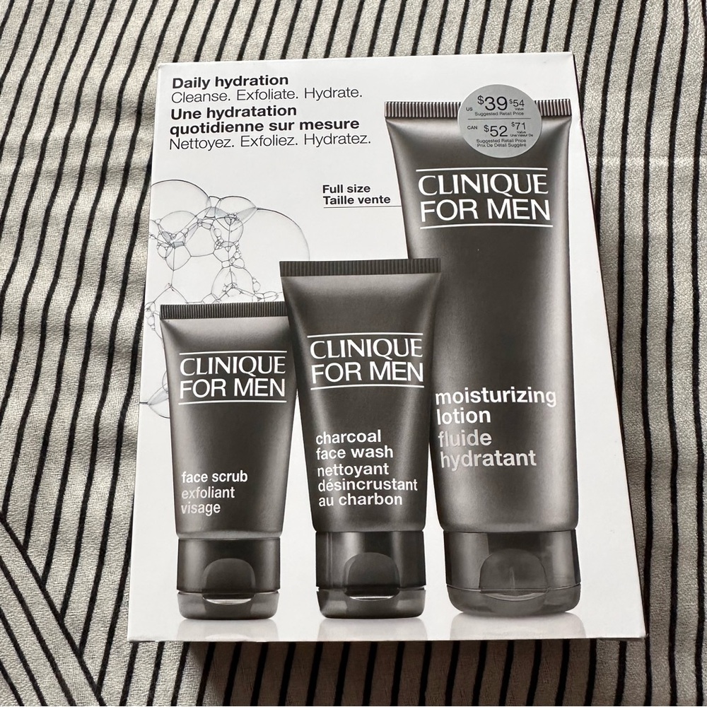 Clinique for Men Daily Hydration set